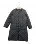 Traditional Weatherwear（トラディショナルウェザーウェア）の古着「ノーカラーキルティングコート」｜ブラック