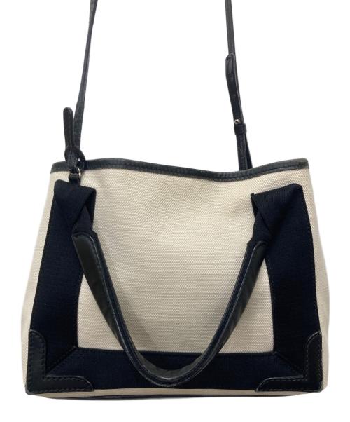 BALENCIAGA（バレンシアガ）BALENCIAGA (バレンシアガ) カバスXS/2WAYショルダーバッグ アイボリーの古着・服飾アイテム