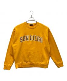 WIND AND SEA×MLB（ウィンダンシー×エムエルビー）の古着「クルーネックスウェット」｜イエロー