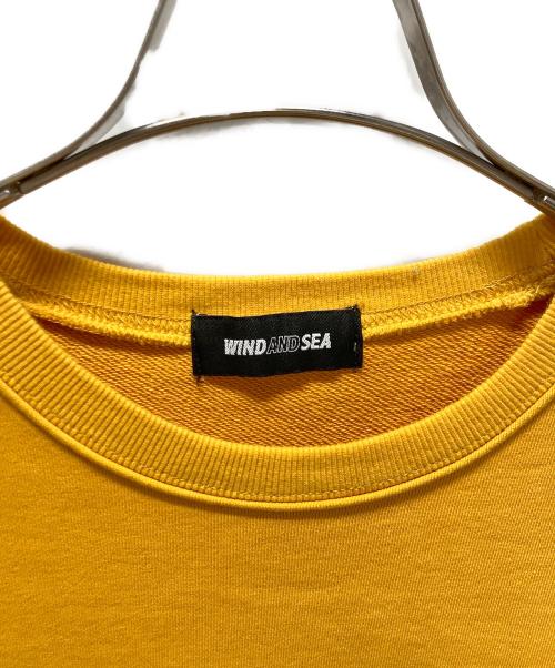 WIND AND SEA（ウィンダンシー）WIND AND SEA (ウィンダンシー) MLB (エムエルビー) クルーネックスウェット イエロー サイズ:Mの古着・服飾アイテム