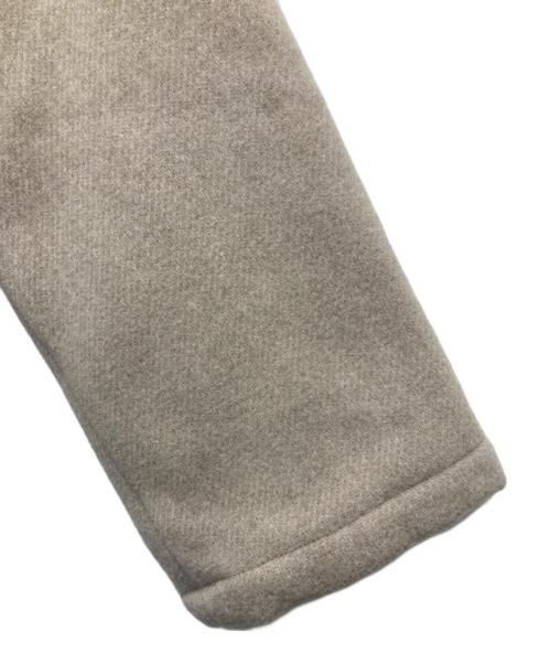 DANTON（ダントン）DANTON (ダントン) ウール ライト パイル カラーレス ジャケット ローベージュ サイズ:M(38)の古着・服飾アイテム