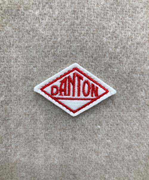 DANTON（ダントン）DANTON (ダントン) ウール ライト パイル カラーレス ジャケット ローベージュ サイズ:M(38)の古着・服飾アイテム