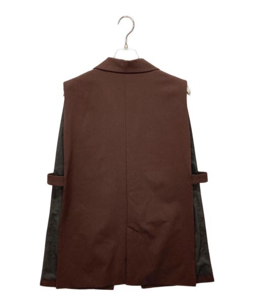 RIM.ARK（リムアーク）RIM.ARK (リムアーク) Tailored vest ブラウン サイズ:FREE 未使用品の古着・服飾アイテム