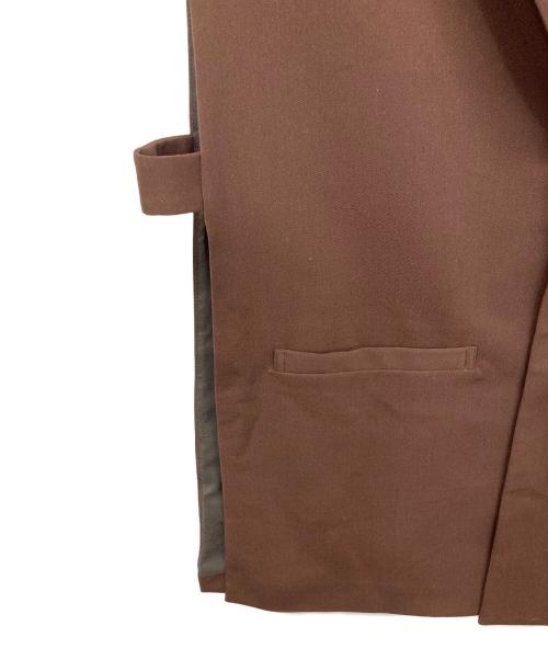 RIM.ARK（リムアーク）RIM.ARK (リムアーク) Tailored vest ブラウン サイズ:FREE 未使用品の古着・服飾アイテム