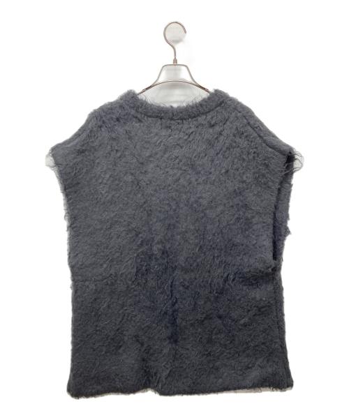 RIM.ARK（リムアーク）RIM.ARK (リムアーク) Brilliant knit gown /ブリリアントニットガウン グレー サイズ:freeの古着・服飾アイテム