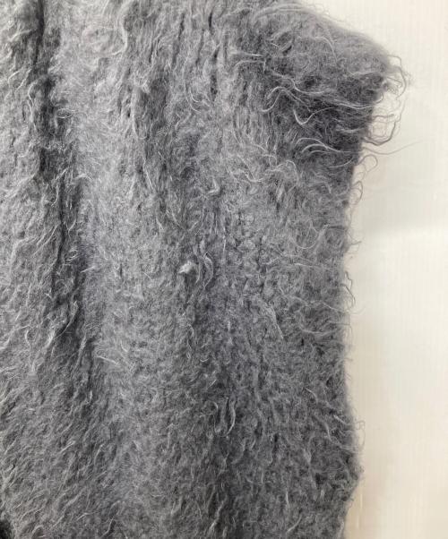 RIM.ARK（リムアーク）RIM.ARK (リムアーク) Brilliant knit gown /ブリリアントニットガウン グレー サイズ:freeの古着・服飾アイテム