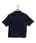 MARKA (マーカ) TUMBLED WOOL TROPICAL OPEN COLLAR SHIRT S/S/オープンカラーシャツ ネイビー サイズ:1：9000円