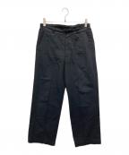 OLD JOE & Co.オールドジョー）の古着「FRONT TUCK ARMY TROUSER/タックパンツ」｜ブラック