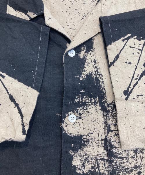 OLD JOE & Co.（オールドジョー）OLD JOE & Co. (オールドジョー) 総柄シャツ ベージュ サイズ:14 1/2の古着・服飾アイテム