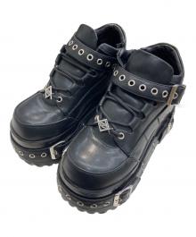 REFLEM（レフレム）の古着「プラットフォームシューズ」｜ブラック