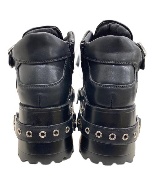 REFLEM（レフレム）REFLEM (レフレム) プラットフォームシューズ ブラック サイズ:24㎝の古着・服飾アイテム