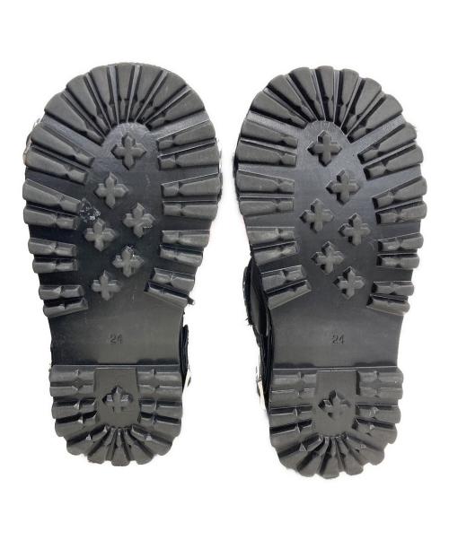 REFLEM（レフレム）REFLEM (レフレム) プラットフォームシューズ ブラック サイズ:24㎝の古着・服飾アイテム