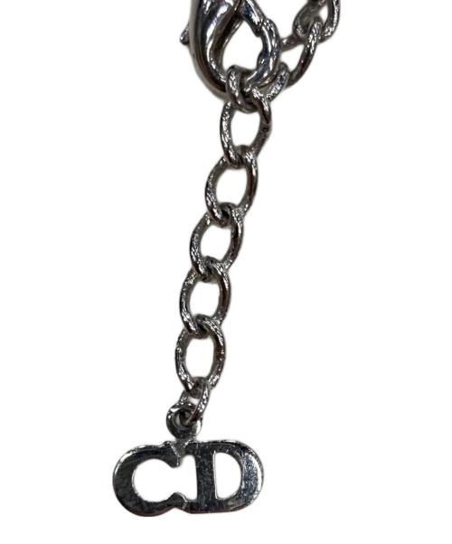 Christian Dior（クリスチャン ディオール）Christian Dior (クリスチャン ディオール) リボンモチーフブレスレット シルバーの古着・服飾アイテム
