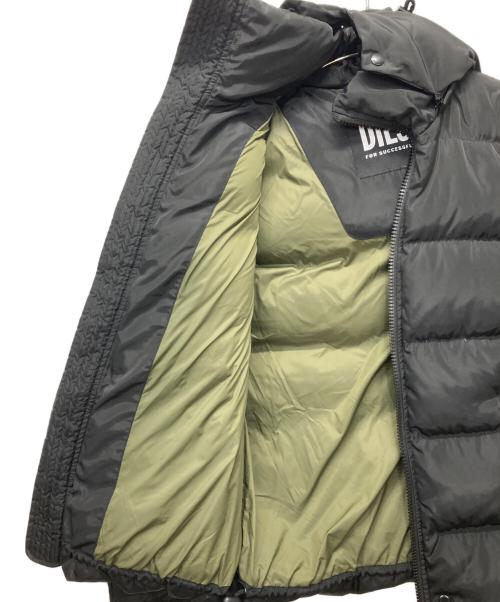 DIESEL（ディーゼル）DIESEL (ディーゼル) ダウンジャケット ブラック サイズ:Sの古着・服飾アイテム