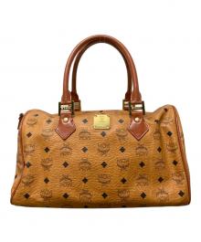 MCM（エムシーエム）の古着「ボストンバッグ」｜ブラウン