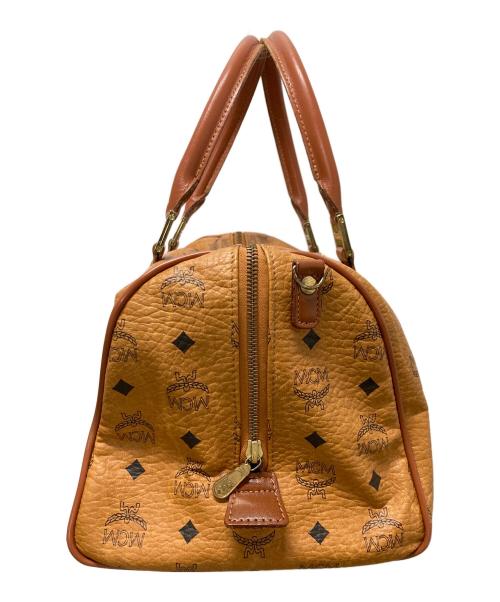 MCM（エムシーエム）MCM (エムシーエム) ボストンバッグ ブラウンの古着・服飾アイテム