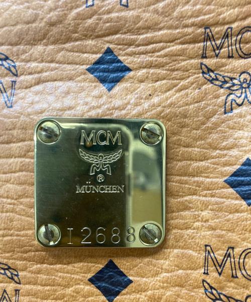 MCM（エムシーエム）MCM (エムシーエム) ボストンバッグ ブラウンの古着・服飾アイテム