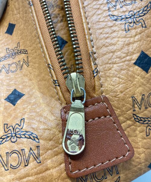 MCM（エムシーエム）MCM (エムシーエム) ボストンバッグ ブラウンの古着・服飾アイテム