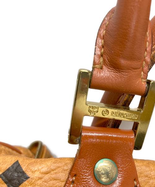 MCM（エムシーエム）MCM (エムシーエム) ボストンバッグ ブラウンの古着・服飾アイテム