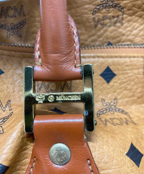 MCM（エムシーエム）MCM (エムシーエム) ボストンバッグ ブラウンの古着・服飾アイテム