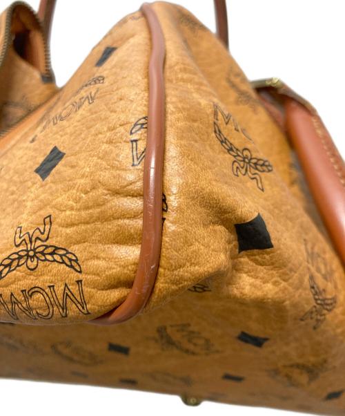 MCM（エムシーエム）MCM (エムシーエム) ボストンバッグ ブラウンの古着・服飾アイテム