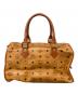 MCM (エムシーエム) ボストンバッグ ブラウン：11000円