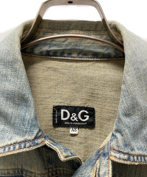 D&G（ディーアンドジー）D&G (ディーアンドジー) デニムジャケット インディゴ サイズ:XSの古着・服飾アイテム