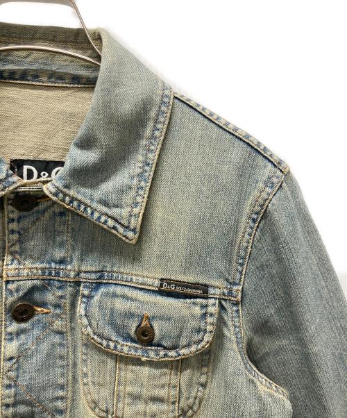 D&G（ディーアンドジー）D&G (ディーアンドジー) デニムジャケット インディゴ サイズ:XSの古着・服飾アイテム