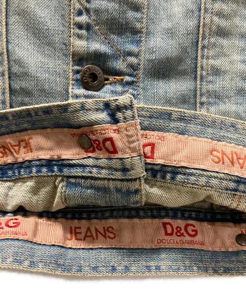 D&G（ディーアンドジー）D&G (ディーアンドジー) デニムジャケット インディゴ サイズ:XSの古着・服飾アイテム
