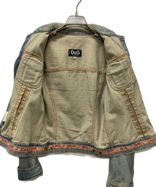 D&G（ディーアンドジー）D&G (ディーアンドジー) デニムジャケット インディゴ サイズ:XSの古着・服飾アイテム