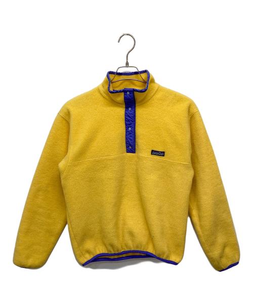 Patagonia（パタゴニア）Patagonia (パタゴニア) シンチラスナップT/フリースプルオーバー イエロー サイズ:SIZE 8の古着・服飾アイテム