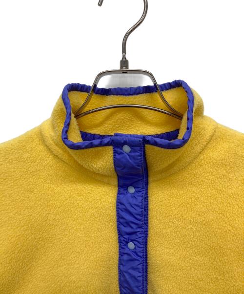Patagonia（パタゴニア）Patagonia (パタゴニア) シンチラスナップT/フリースプルオーバー イエロー サイズ:SIZE 8の古着・服飾アイテム