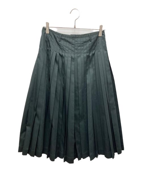 45R（フォーティファイブ・アール）45R (フォーティファイブ・アール) プリーツスカート ブラック サイズ:2の古着・服飾アイテム