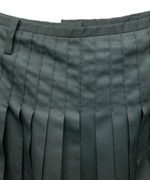 45R（フォーティファイブ・アール）45R (フォーティファイブ・アール) プリーツスカート ブラック サイズ:2の古着・服飾アイテム