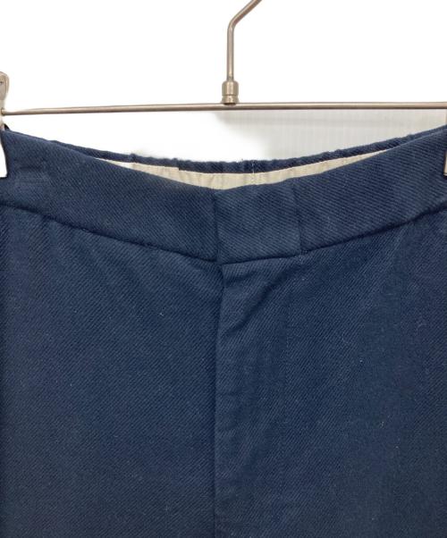 45R（フォーティファイブ・アール）45R (フォーティファイブ・アール) モールサージストレッチパンツ ネイビー サイズ:1の古着・服飾アイテム