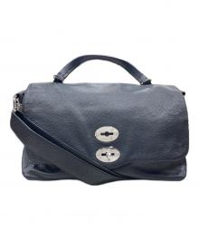 zanellato（ザネラート）の古着「POSTINA ポスティーナレザーバッグ/ショルダーバッグ」｜ブラック