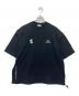 CLESSTE（クレスト）の古着「C MASSIVE S/S T-SHIRT/刺繍プリントTシャツ」｜ブラック