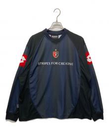 LOTTO×Stripes For Creative（ロット×ストライプ フォー クリエイティブ）の古着「SFC LOTTO GAME SHIRTS2/ゲームシャツ」｜ネイビー