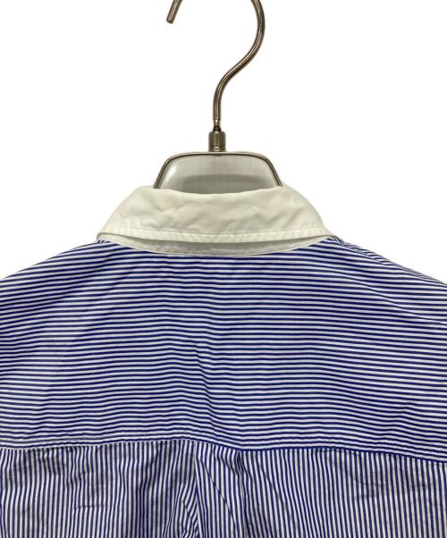 CABAN（キャバン）CABAN (キャバン) コットンタイプライター クロップドシャツ ブルー サイズ:FREEの古着・服飾アイテム