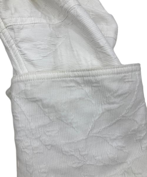 CABAN（キャバン）CABAN (キャバン) コットンジャカードオーバーサイズシャツ ホワイト サイズ:Lの古着・服飾アイテム