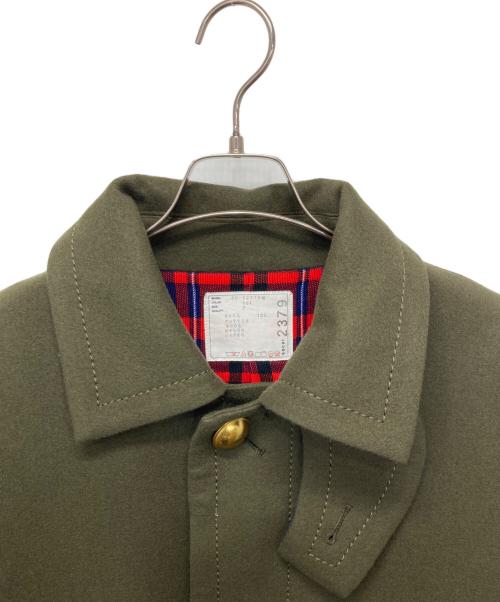 sacai（サカイ）sacai (サカイ) Aラインメルトンロングコート グリーン サイズ:SIZE 2の古着・服飾アイテム