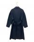 UNTITLED (アンタイトル) ピンストオフショルトレンチコート ネイビー サイズ:2：8000円