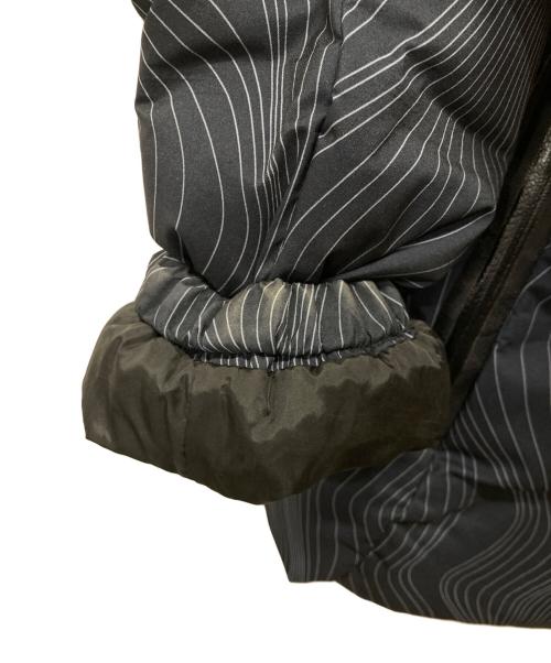 AIGLE（エーグル）AIGLE (エーグル) RIGDOWN /総柄中綿ジャケット ネイビー サイズ:38の古着・服飾アイテム