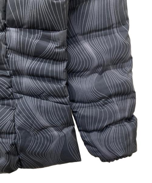 AIGLE（エーグル）AIGLE (エーグル) RIGDOWN /総柄中綿ジャケット ネイビー サイズ:38の古着・服飾アイテム