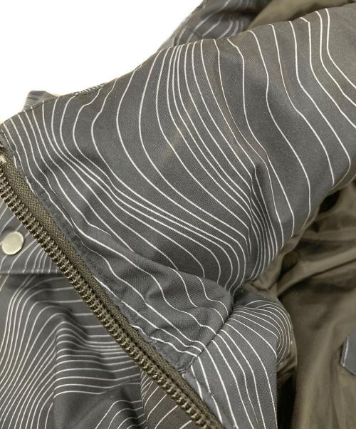 AIGLE（エーグル）AIGLE (エーグル) RIGDOWN /総柄中綿ジャケット ネイビー サイズ:38の古着・服飾アイテム