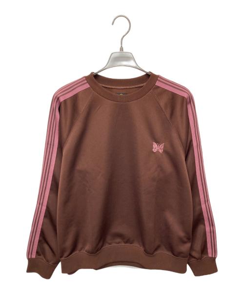 Needles（ニードルズ）Needles (ニードルズ) Track Crew Neck Shirt ブラウン サイズ:Ｍの古着・服飾アイテム
