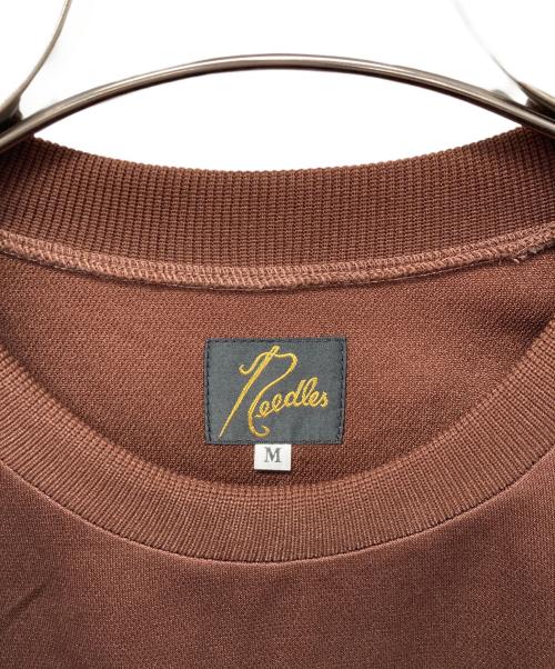 Needles（ニードルズ）Needles (ニードルズ) Track Crew Neck Shirt ブラウン サイズ:Ｍの古着・服飾アイテム