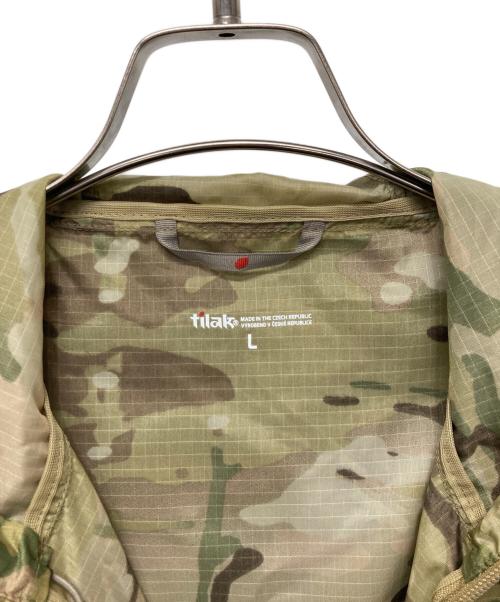 tilak（ティラック）tilak (ティラック) Tind MiG Jacket/迷彩柄テックジャケット ベージュ サイズ:Lの古着・服飾アイテム