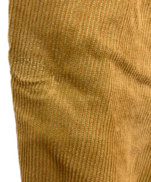 MAATEE&SONS（マーティーアンドサンズ）MAATEE&SONS (マーティーアンドサンズ) SILK CORDUROY PANT/シルク混コーデュロイパンツ イエロー サイズ:２の古着・服飾アイテム