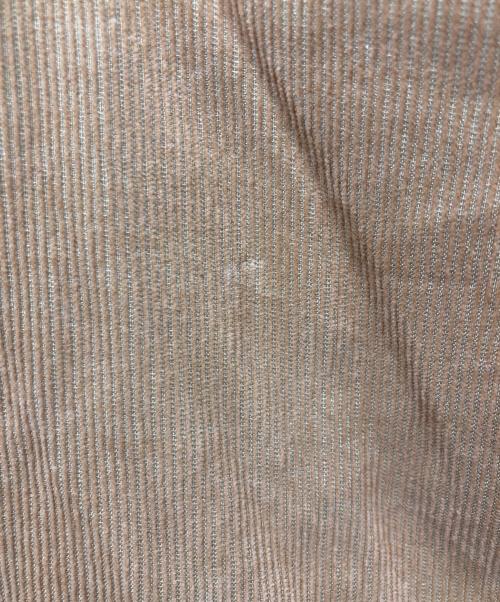 MAATEE&SONS（マーティーアンドサンズ）MAATEE&SONS (マーティーアンドサンズ) SILK CORDUROY PANT/シルク混コーデュロイパンツ イエロー サイズ:２の古着・服飾アイテム